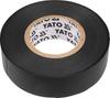 Electrical Insulating Tape 15mmx20mx0.13mm Black YT-8159 YATO