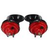 2PCS Universal Loud Car Horn 12V 300DB Electric Snail Train Horn Super Loud Waterproof Horns for Motorcycle Car Truck SUV Boat