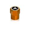 4 stk Bilhjul Dekk Bolt-in Ventilkapsler Merke Bil Tilbehør For Mercedes Benz W205 W177 W212 W213 W221 W220 W176 ML G63 E63 GT AMG