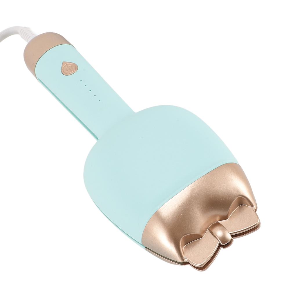 32mm Hair Deep Waver Crimper 2 Barrel Fast Heating 5 Temp Settings Ceramic Glaze Coating 40W Wave