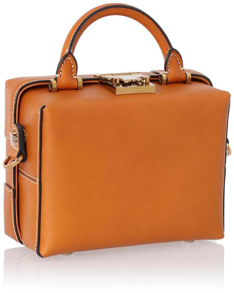 MCM Cognac Shoulder Bag MWR8ABF22 Women's [Used]