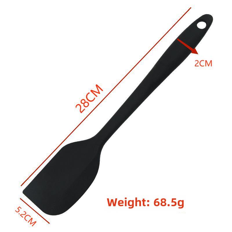 Individually Packaged Food-Grade Silicone Scraper Set: Small & Large Baking Spatulas, Soft Integrated Cream Shovels