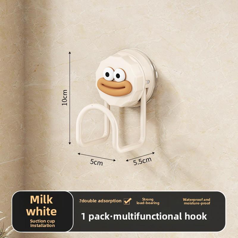 Kitchen Rack Wall-mounted Multi-functional Storage Suction Cup Hook Cutting Board Cutting Board Rack Household Free Installation Rack