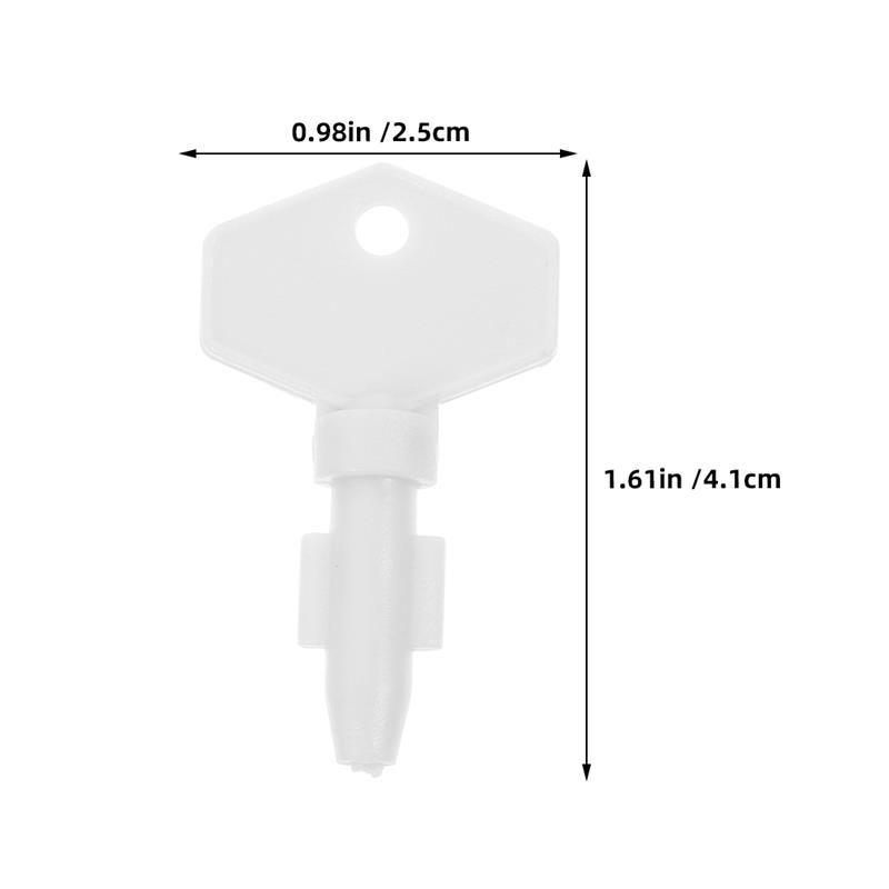 Paper Towel Dispenser Key 1 set Universal Commercial Dispenser Key Replacement and Toilet Roll Paper Dispensers Spare Key