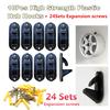 Universal 10pcs Plastic Tire Wheel RIM Hub Hook Wheel Shop Display Stand Rack Wall Mounted Hanging Hook With 24Sets Expansion screws