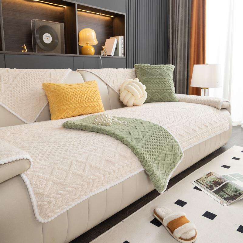 Huse de canapea pentru sufragerie Huse de canapea antiderapante pentru șezlong covoraș pentru canapea nordic universal prosop de colț