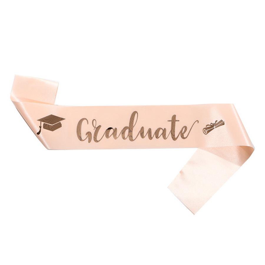 European & American Fashion Graduation Sash with Shoulder Straps