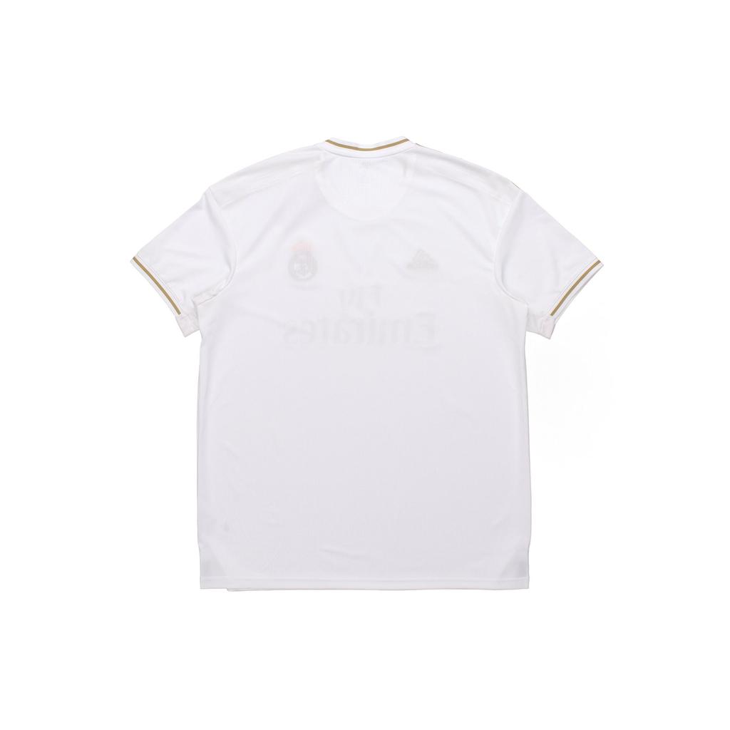 Adidas Real Madrid 2019-2020 Home Fan Edition Jersey With Letter Logo Stripes Men Top DW4433