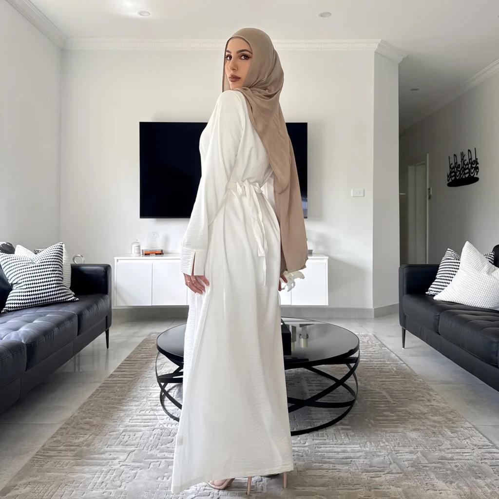 Loriya Dubai Solid Color Button Two-Piece Set LR945