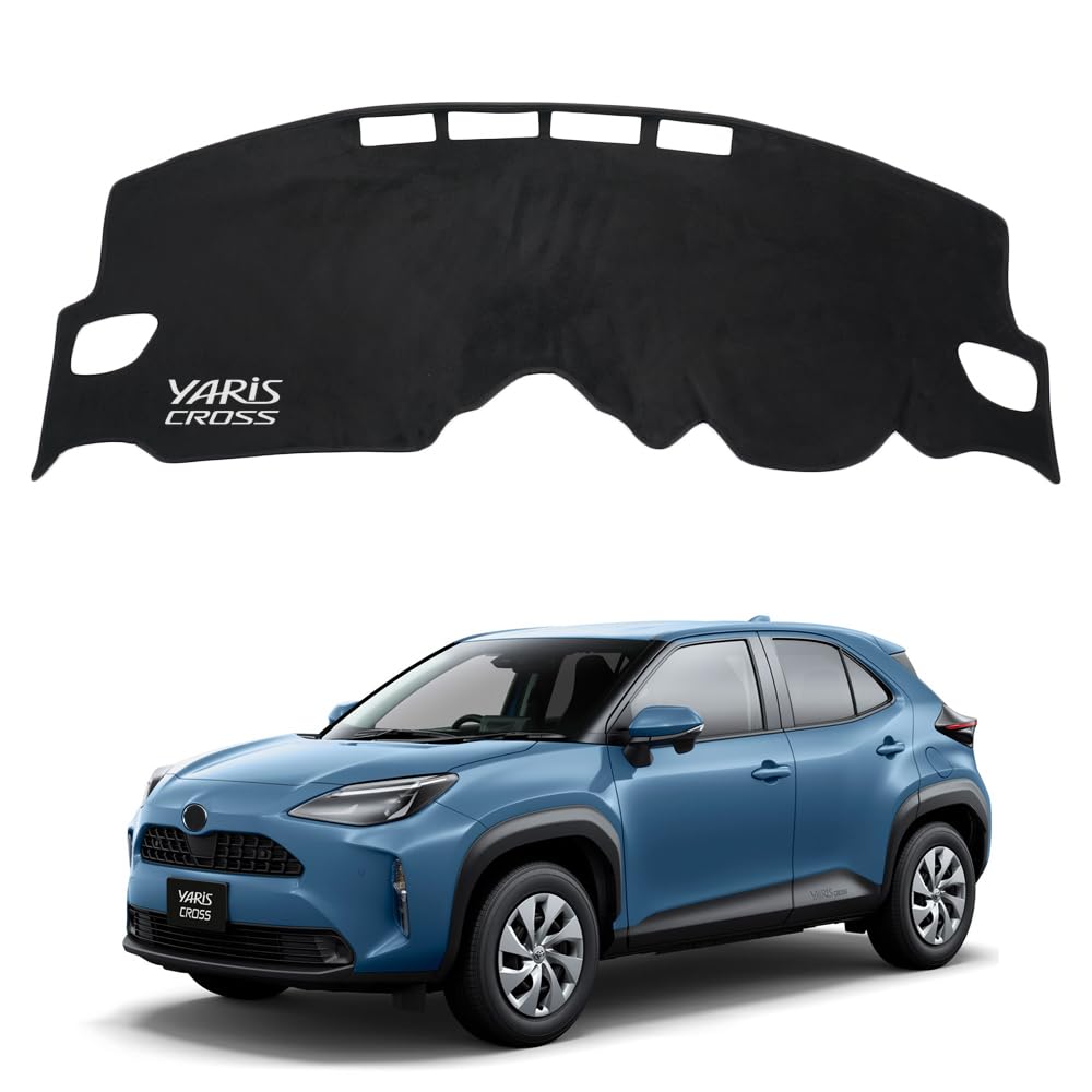 

САВАКАКИ Toyota Yaris Cross Эксклюзивный Коврик на Приборную Панель Защита от Солнца Предотвращение Старения Защитный Коврик Полиэстер Материал Логотип Аксессуары чёрный