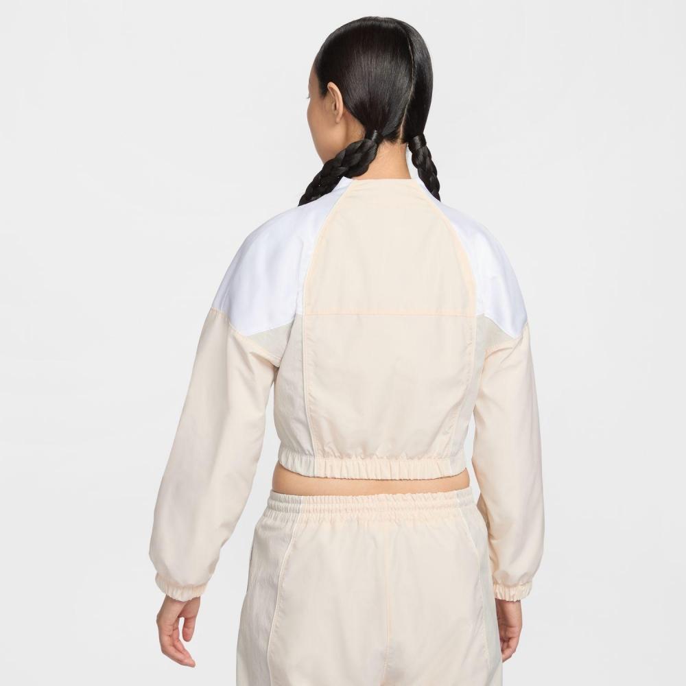 Nike W Shrunken Trk Jkt Mod If0217 103chalk Sail