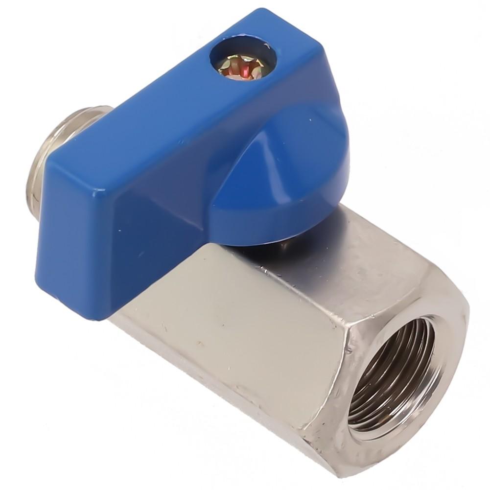 Shut-off Ball Valve 1/4 -3/8 -1/2 Zoll Adjustable Druable