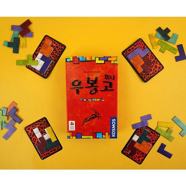 Korea Board Games Ubongo Mini, Mixed Colors, 1 Piece, Korea Representative Board Game
