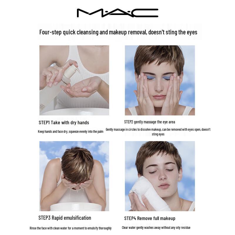 M.A.C Hyper Real Fresh Canvas Cleansing Oil Duo Set