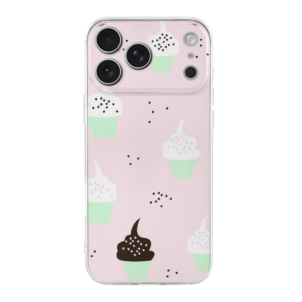 1 Pack For Iphone 17/17Air/17Pro/17ProMax Soft Transparent TPU Anti-Scratch Clear Case With Lens Lift, Slim Feel And Shock Corners