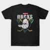 Asiatische Größe Baumwolle Unisex T-Shirt Druck T-Shirt Enten Vintage T-Shirt No-Cut Print Normale Passform