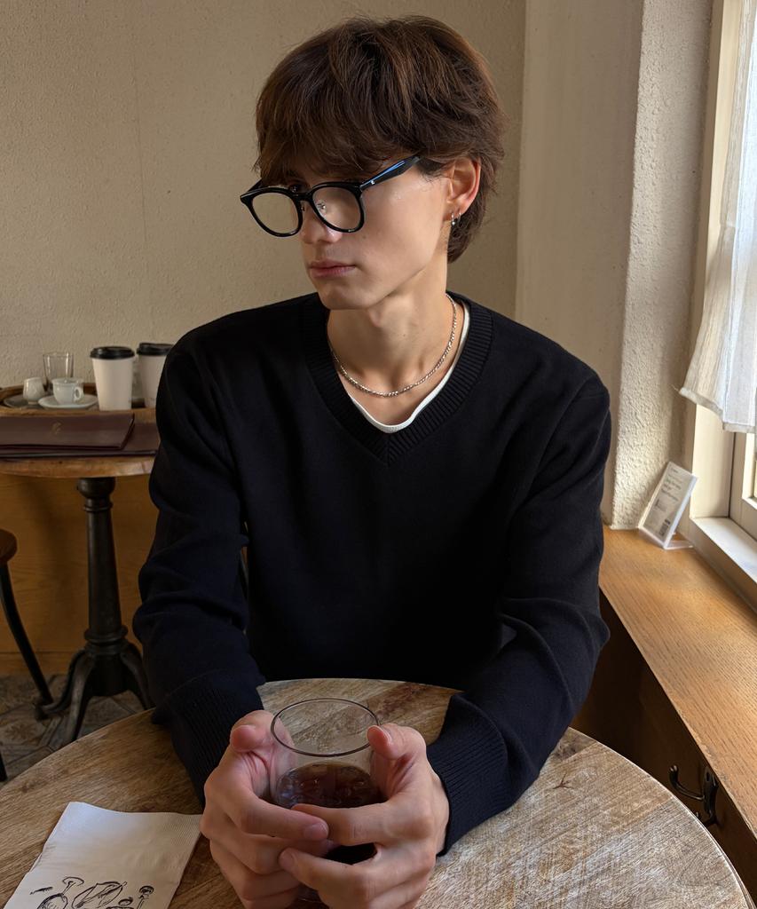 OWSA Essential Soft Long Sleeve Knit - V-Neck (Type A)