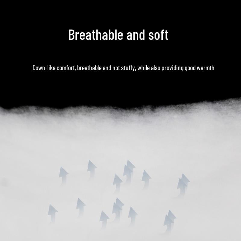 Puszysty wkład do kołdry z mieszanki bawełny i jedwabiu z wypełnieniem akrylowym