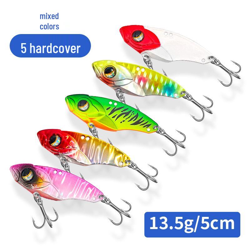 VIB Hard Bait Lure: Copper Sound, Snake Tail Lead Sinker, Long Cast, Outdoor Bionic Artificial Fishing Bait