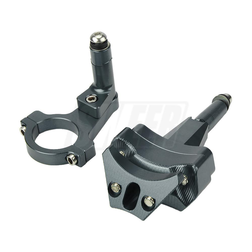 

Motorcycle Steering Stabilize Damper Bracket For Kawasaki Ninja400 2017-2025 Mounting Kit Motorcycle Accessories CNC