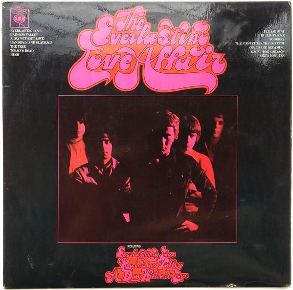 LP Record LOVE AFFAIR  The Everlasting Love Affair 63416 CBS 1968 UK Rock Used