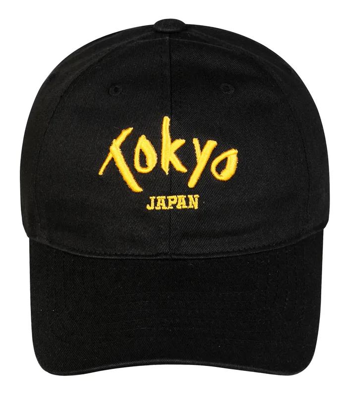 Tokyo JAPAN Washed Ball Cap - Black