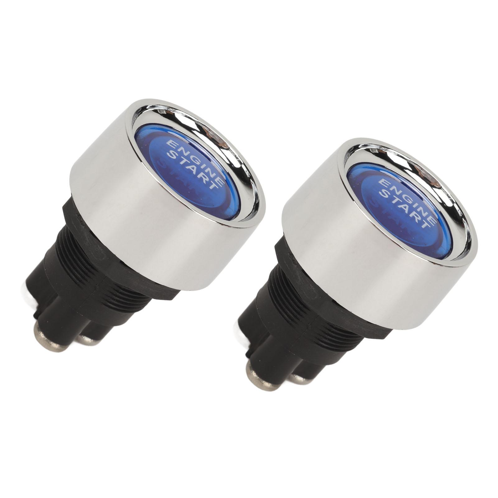 

Engine Start Ignition Switch DC12V 50A Push Button Starter Switch for RVs Yachts Boats Racing Cars синий