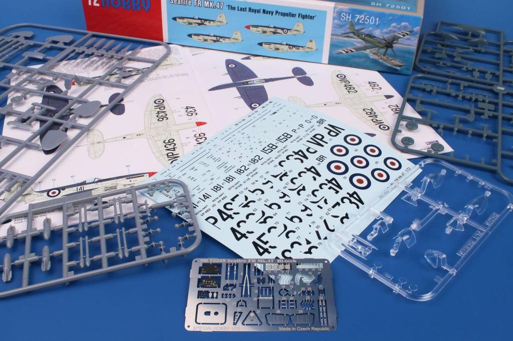 Special Hobby Britisches Supermarine Seafire FR Trägerjäger Plastikmodell SH72501 1/72 Mk.47