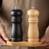 Creative Grinder Black Pepper Mill Dutch Wood Tools Kitchen Cooking BBQ Tools  Grinding Seasoning Bottle  Salt Mills Tools
