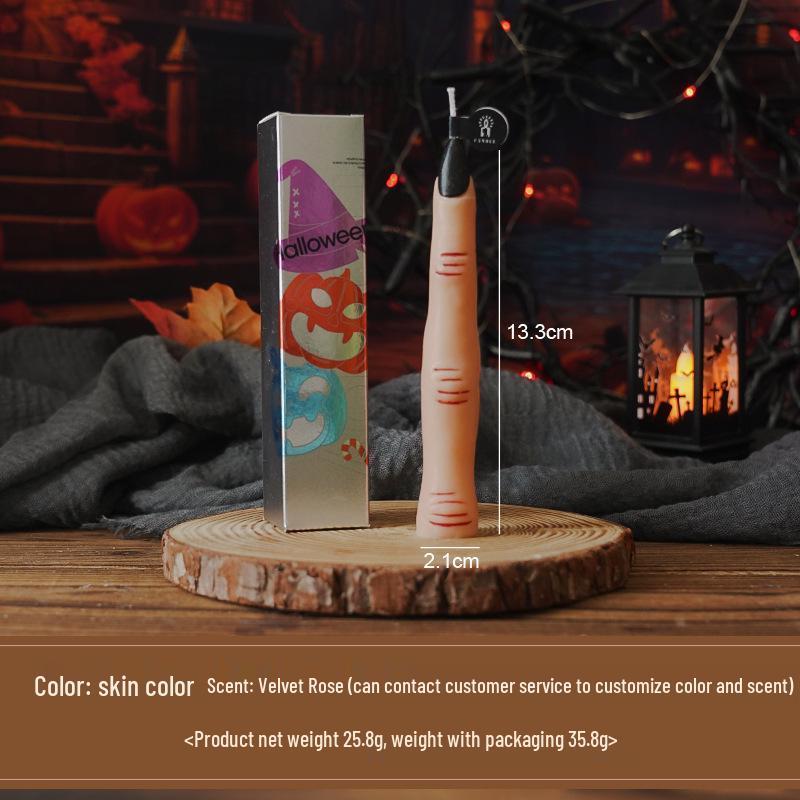 

Креативная Ароматерапевтическая Свеча Ручной Работы на Длинном Стержне - Хэллоуинский Ароматический Декор