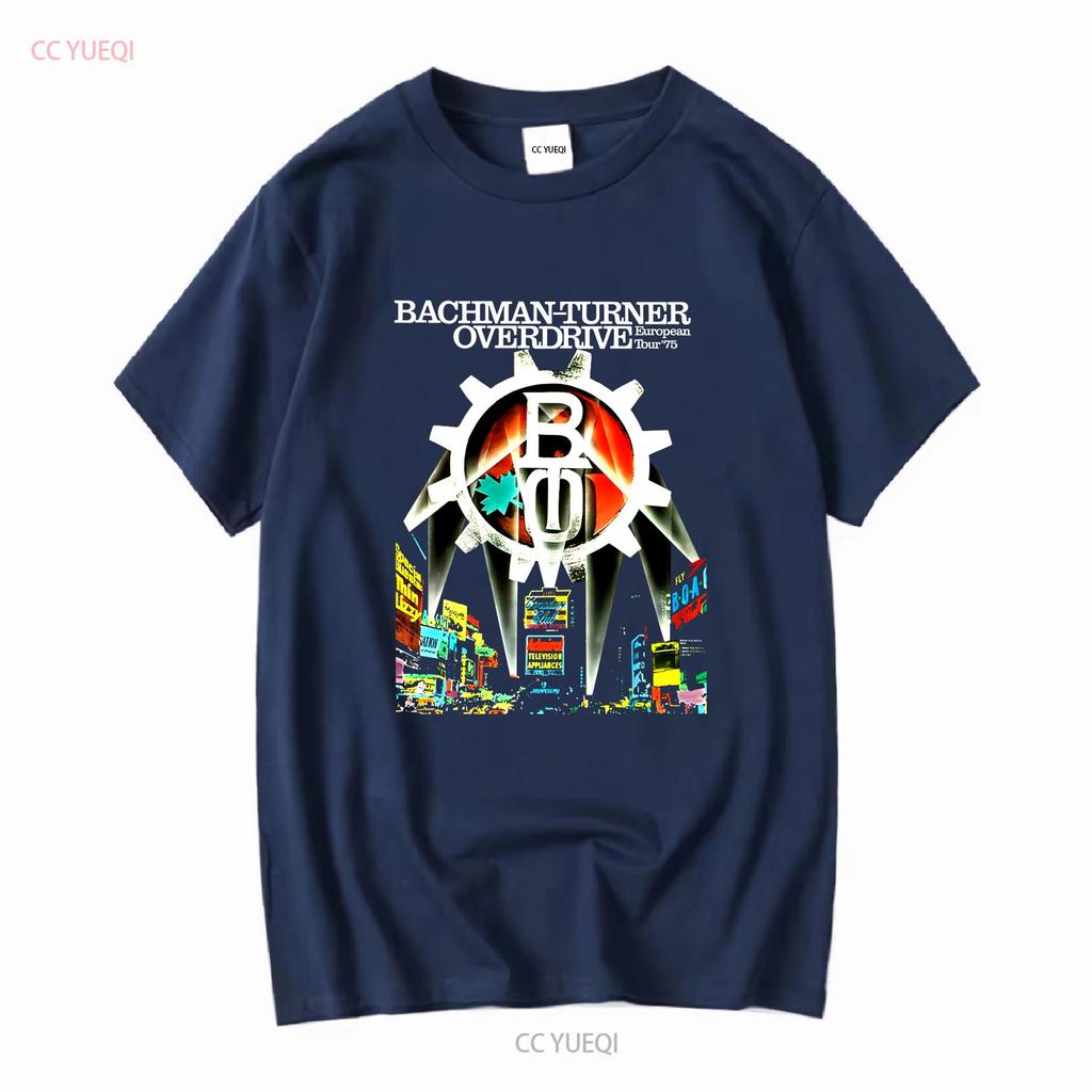 Bachman Turner Overdrive Poster Concert T Shirt All Size S To 5XL LL2124 long or short sleeves vintage Washed Breathable
