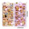 Set of 2 3D 3D Bubble Perfect for and Perfect as a Gift for Kids and Girls Stickers, Cute, Puffy, Jewel-Like, Stickers, Phones, DIY, Planners,
