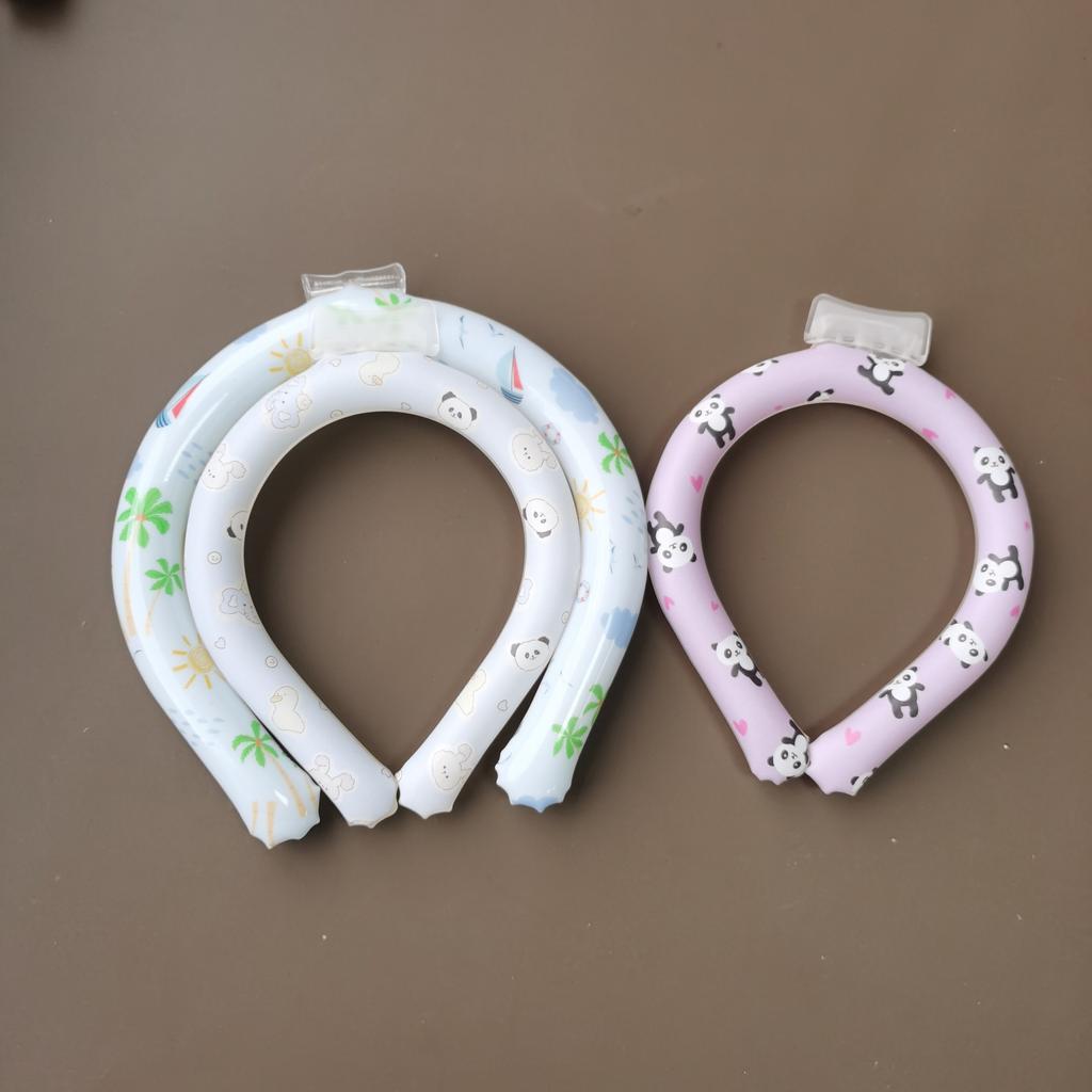 Summer Ice Ring Cooling Ring Neck Cooling Ring Outdoor Heatstroke Ice Neck Ring Ice Feeling Collar Cooling Collar