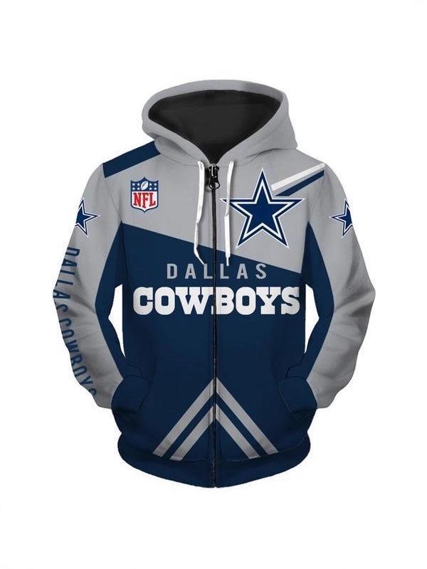 Chaqueta con capucha de otoño multicolor para hombre temática de la NFL