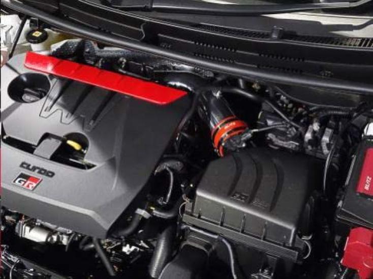 Blitz SUCTION KIT for GR GR Corolla and Red Silicone Part Number 55737 (Suction Kit) Yaris, GXPA16, GZE14H, Hose,