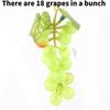 Grapes Simulation Fruit Plastic  Toy Vine Prop Photography Decoration Tools