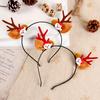 2025 Trendy Christmas Antler Headband for Kids & Adults - Cute Holiday Hair Accessories for Parties