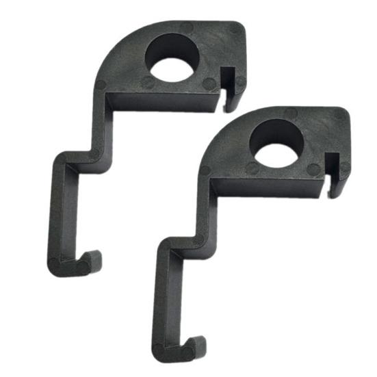 

2Pcs Trash Can Ventilation Clip Kitchen Waste Prevents Lid Damage Odor Easy Snap-On Installation Trash Can Lid Buffer чёрный