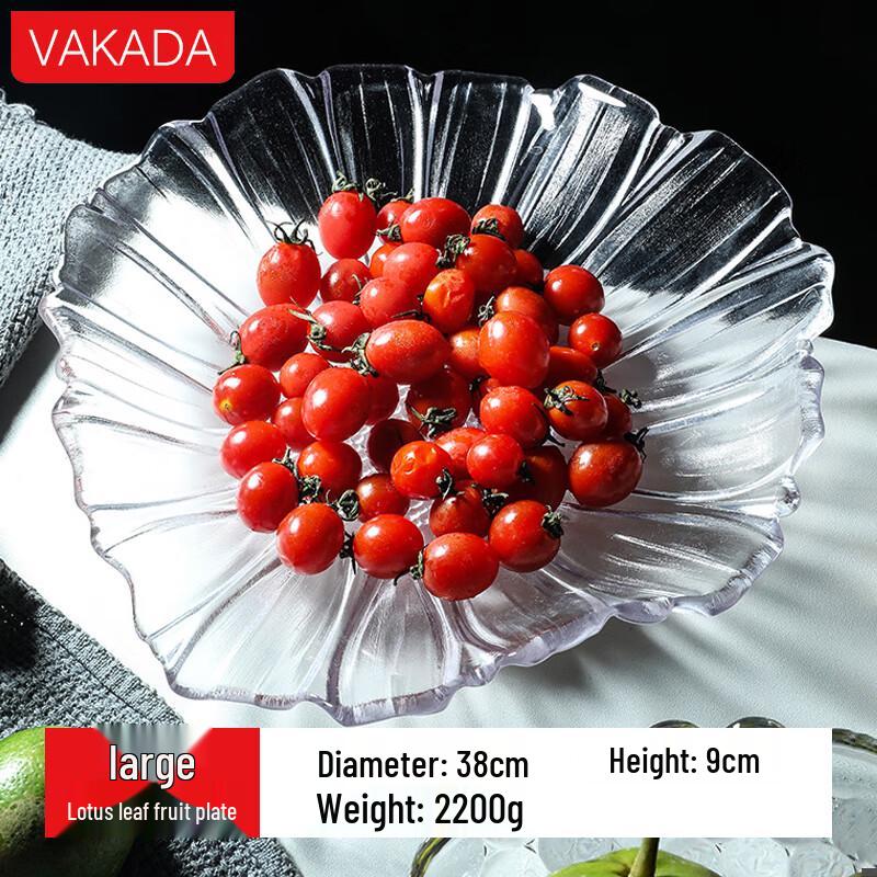 VAKADA European Style Glass Serving Collection