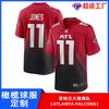 Football Uniform Short Sleeve American Football Uniform Game Training Nfl Uniform Atlanta Falcons