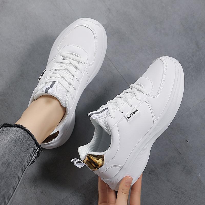 Little white shoes board shoes women's trend summer student flat sports shoes light casual shoes fashion ebay