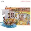 Anime One Piece Figure Luffy Thousand Sunny Going Merry Boat Pirate Ship Figurine Toys Action Figures Shanks Diy Assembly Model