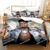 RIP Jaydayoungan Rapper Bedding Set Printed With Pillowcase Bed Duvet Cover Soft Single Double Queen Super King Size Kids Adult