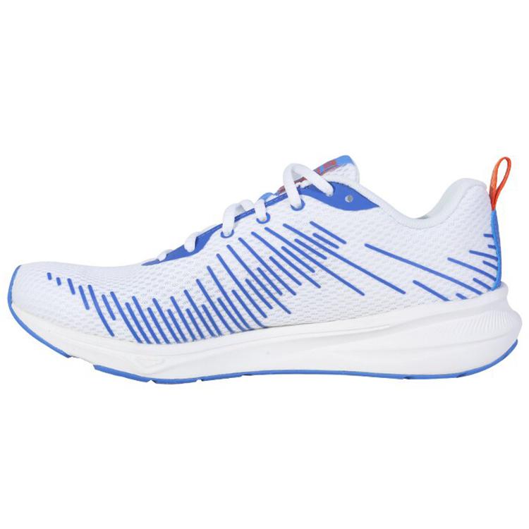 

Li Ning Casual Cushioning Breathable Abrasion Resistant Slip Resistant Low top Running Shoes Men s White Blue ARMS023-1 44
