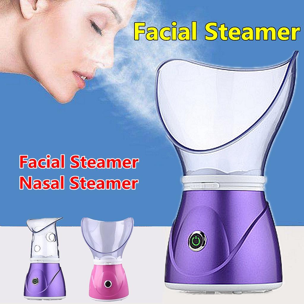 60 ml Facial Steamer Deep Cleanser Mist Steam Pulverizator Spa Vaporizator pentru piele Promovarea circulației sângelui Față Steamer Dispozitiv de frumusețe