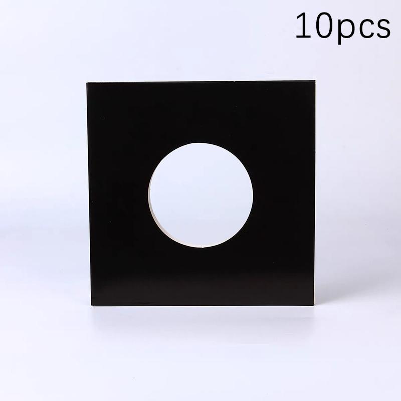 

10 шт. Виниловые конверты для пластинок Обложка для LP-пластинки Запечатываемые внешние конверты Пакет из крафт-бумаги Композитный Пакеты для хранения виниловых пластинок