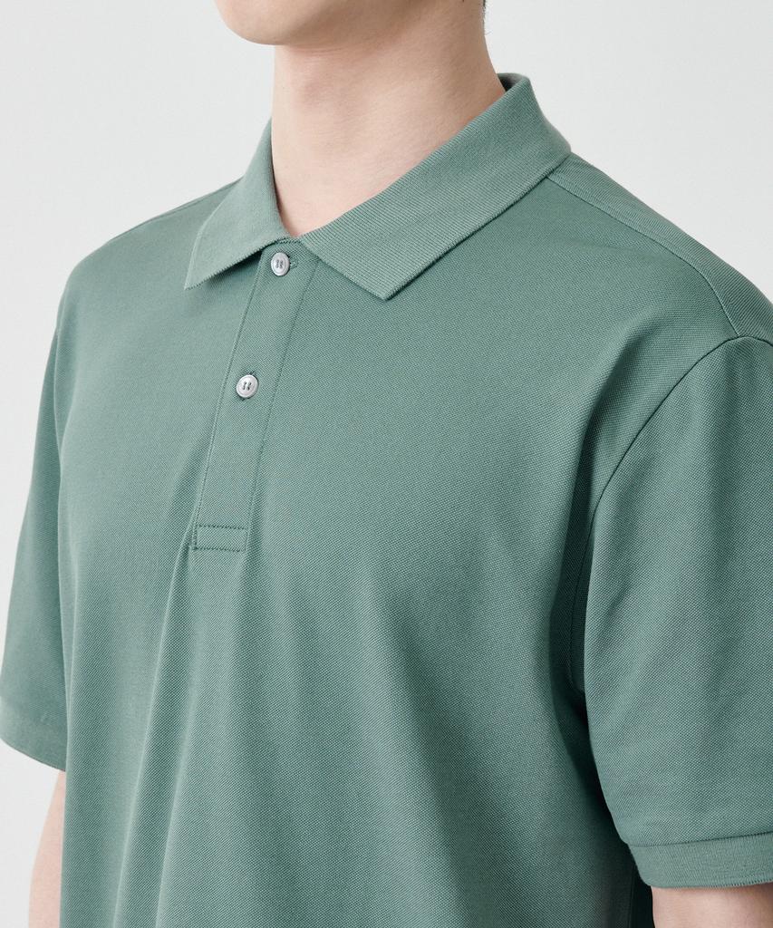 MUSINSA STANDARD [Cooltandard] Pique Polo Shirt [Light Khaki]