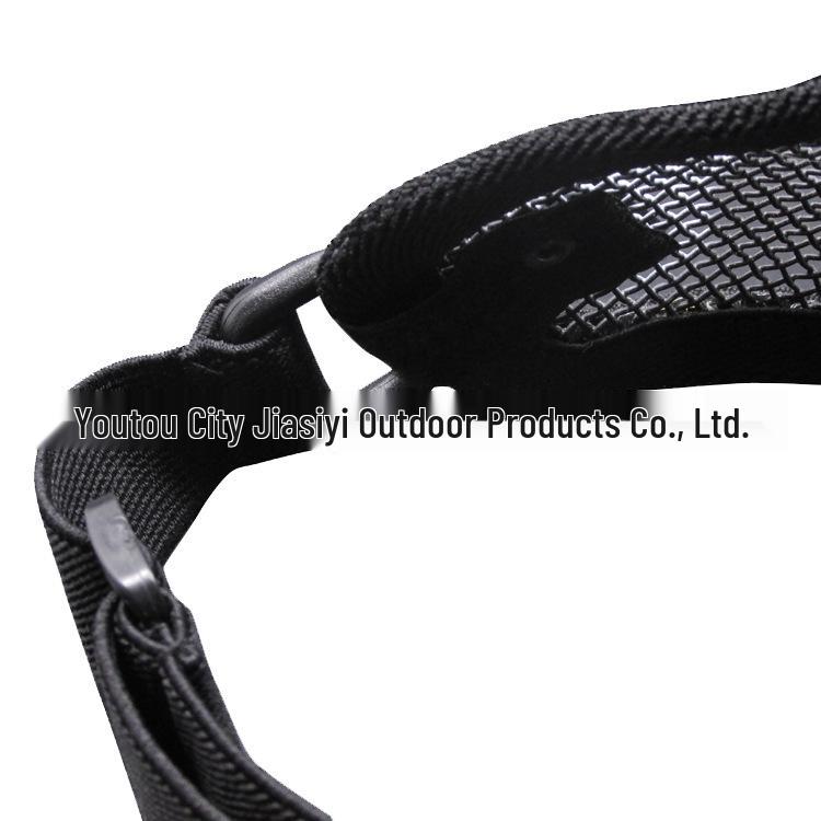 Skull Tactical Half Face Steel Mesh Mask for Wargame Protection