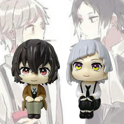 Оригінальна фігурка MegaHouse Look up Bungo Stray Dogs Дазай Осаму та Накадзіма Ацусі, 10 см, Q-версія, Модель, Аніме Іграшки