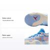 Air Tatum 3 PS Tie Dye Scarpe da Ginnastica per Bambini Blu Blu Università Avorio Pallido HF3137-400